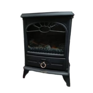 Mansion 9307M 2000W Log Effect Stove Fire Black