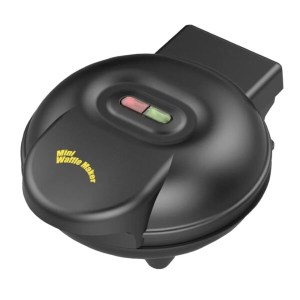 Burgess Brothers BBMWMB-BLACK Mini Waffle Maker  Black
