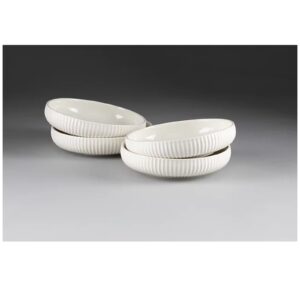 Carnaby CRM1263 Chelsea Set of 4 Pasta Bowls White