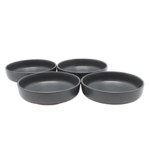 Carnaby CRM1375 Stonebridge 4 Piece Stoneware Pasta Bowl Set Grey Carnaby Stonebridge 4 Piece Stoneware Pasta Bowl Set Grey
