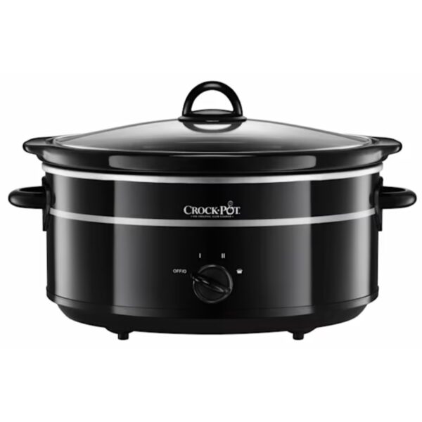 Crock Pot 6.5L Slow Cooker Black