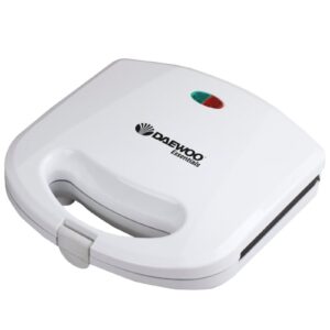 Daewoo SDA1037 2 Slice Sandwich Toaster White Daewoo 2 Slice Sandwich Toaster White