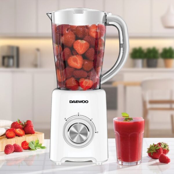 Daewoo SDA1907 500w Jug Blender & Grinder White - Image 2