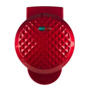 American Originals EK2551OAR Bubble Waffle Maker Red