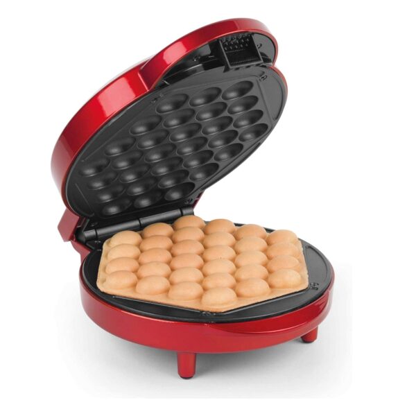 American Originals EK2551OAR Bubble Waffle Maker Red