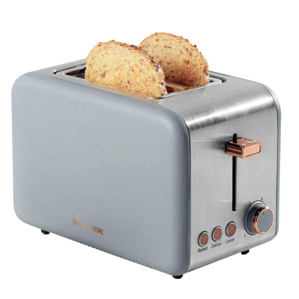 Salter EK2652GRG 2 Slice Toaster Grey / Rose Gold