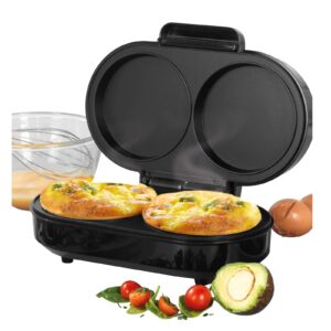 Progress  EK4213SP Dual Omelette Maker Black