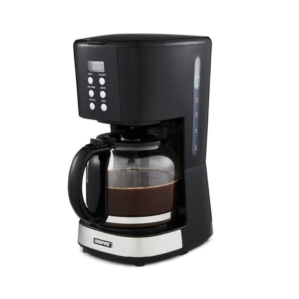 Geepas 1.5L Filter Coffee Machine 900W Black
