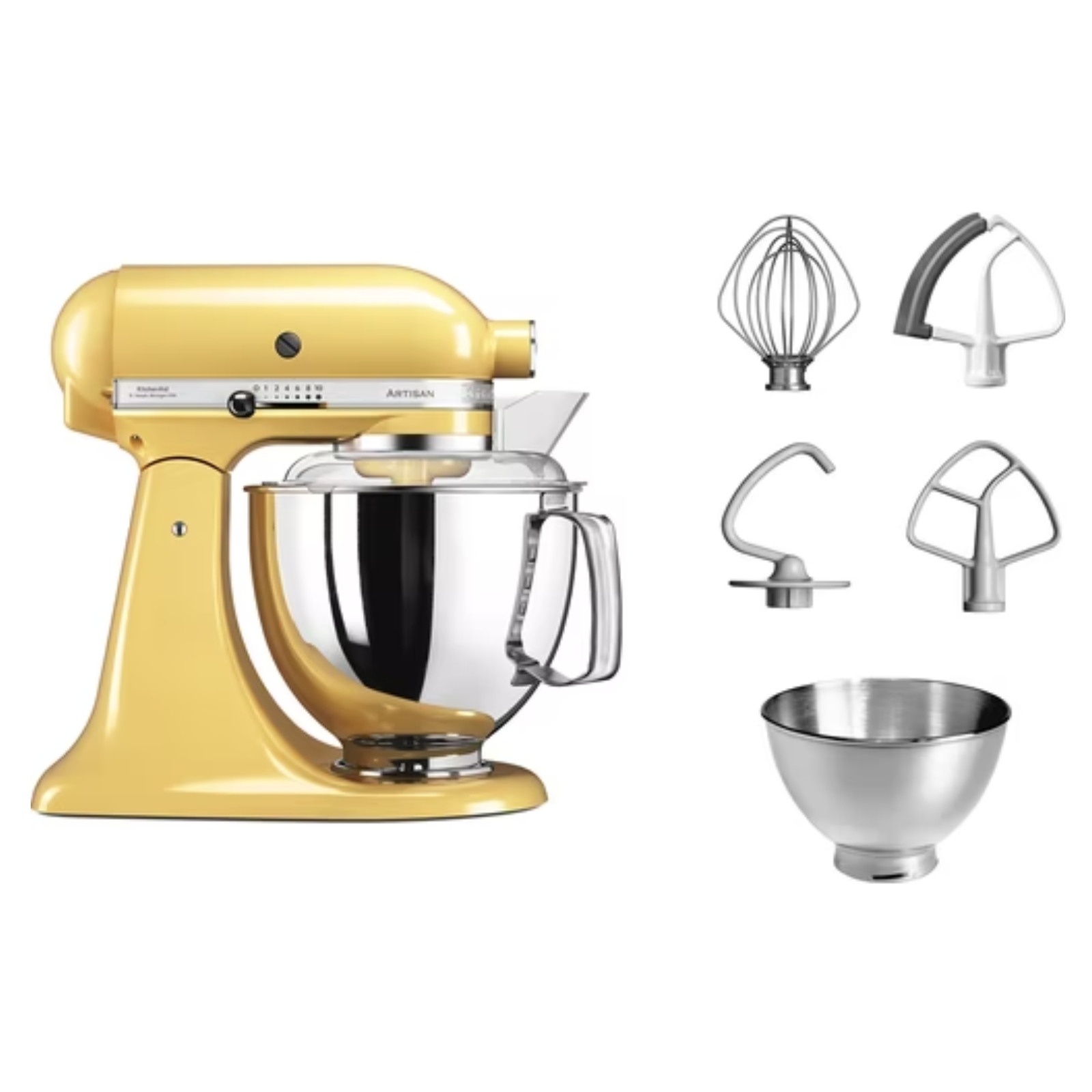 KitchenAid 5KSM175PSBMY 4.8L Stand Mixer Yellow KitchenAid 5KSM175PSBMY 4.8L Stand Mixer Yellow - Image 2