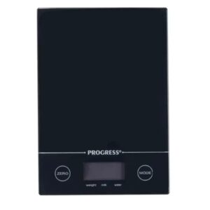 Progress BW09351EU 5KG Digital Scale Black Progress 5KG Digital Scale Black