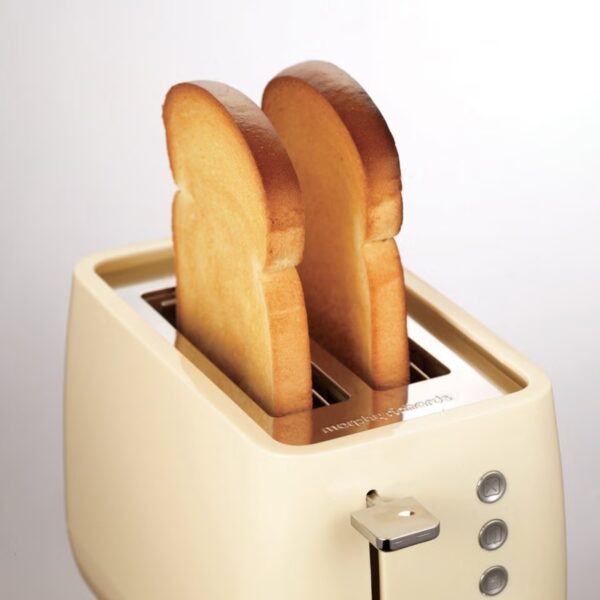 Morphy Richards 221104 Chroma 2 Slice Toaster Cream - Image 2