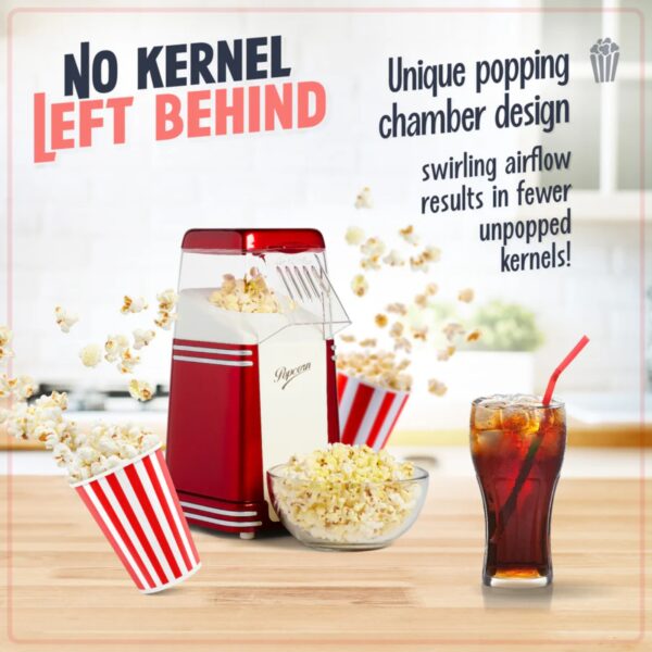 Nostalgia RHP310 Popcorn Maker Red - Image 3