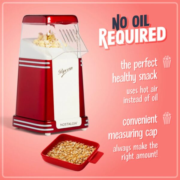 Nostalgia RHP310 Popcorn Maker Red - Image 4