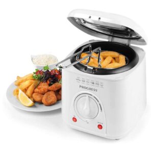 Progress 1L Compact Deep Fat Fryer White