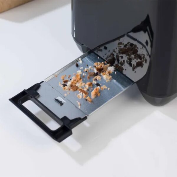 Progress EK3393BLKP Two-Slice 750W Toaster with Slide-Out Crumb Tray Black - Image 4