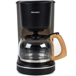 Progress EK3757PBLK Scandi 1080W Coffee Maker Black Progress Scandi 1080W Coffee Maker Black