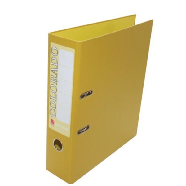 Rexel Colorado A4 Lever Arch Box Of 10 Yellow