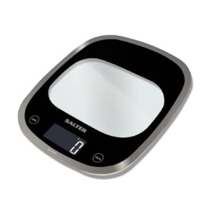 Salter 1050 BKDR Curve Electronic Kitchen Scale Black Salter BKDR Curve Electronic Kitchen Scale Black