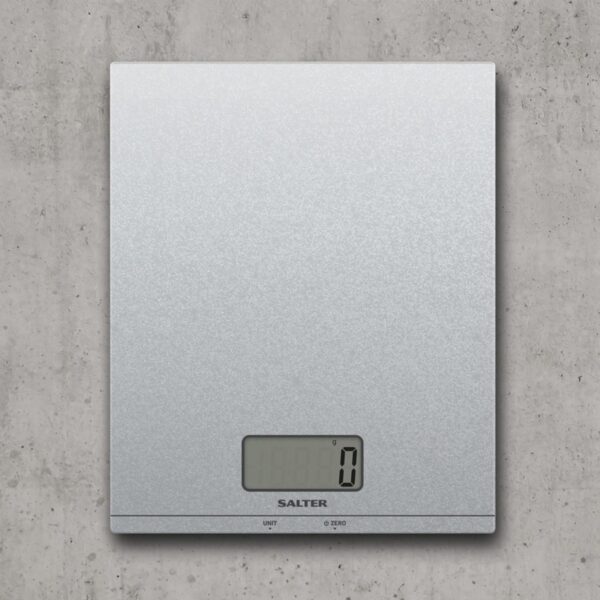 Salter 1173SVGLDR Glitter Digital Kitchen Scale Silver - Image 3