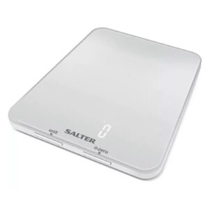 Salter Ghost 1180WHDR Digital Kitchen Scales White Salter Ghost Digital Kitchen Scales White