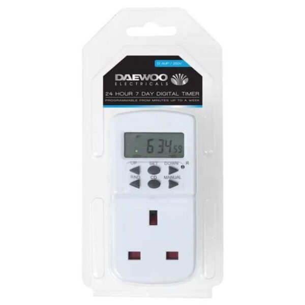 Daewoo 24/7 Digital Timer – 13 Amp