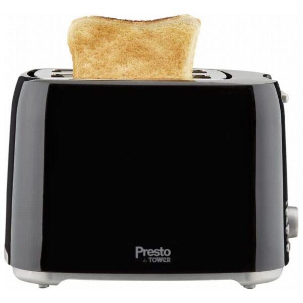 Tower Presto 2 Slice Toaster Black