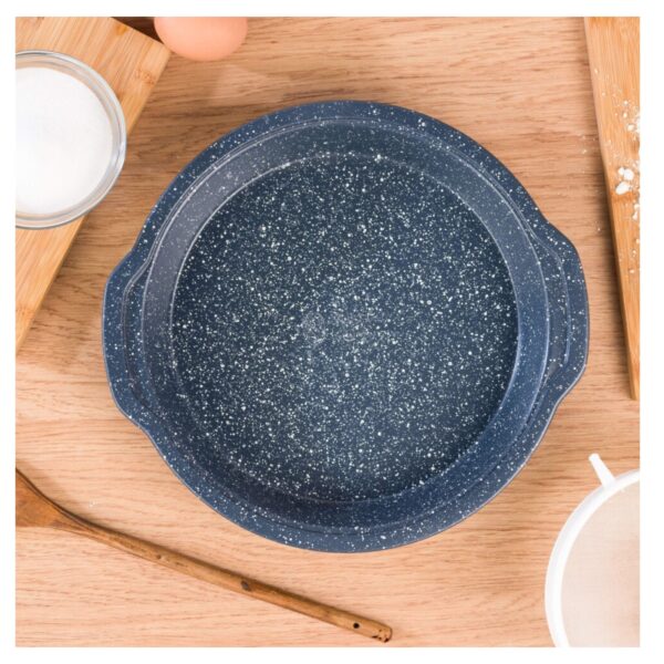 Russell Hobbs 5437 Nightfall Stone Non- Stick Coated 6pce Bakeware Set Blue - Image 2
