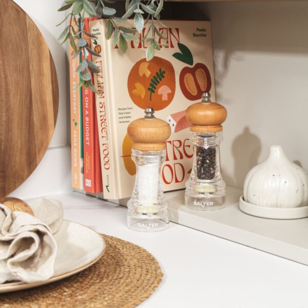 Salter 7607WDXR Beech Wood Mill Set - Image 3