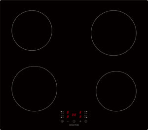 Sovereign AT60IDI 60cm Four Zone Induction Hob Satin Glass with 15min Timer – BRAND NEW