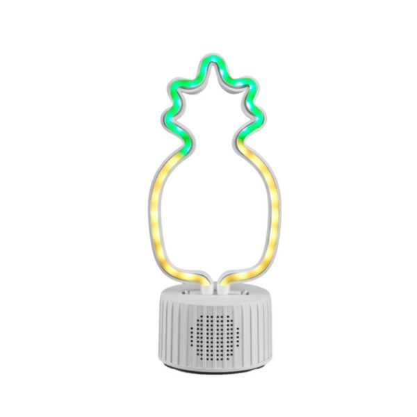 Intempo EE7525 Led Neon Pineapple Shaped  Speaker