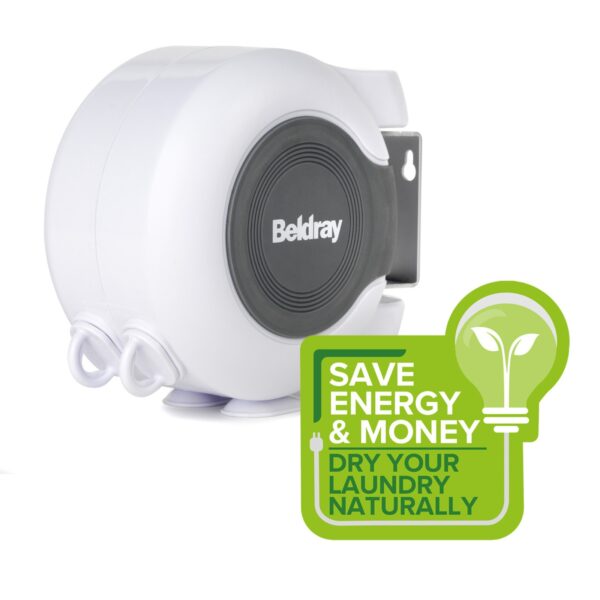 Beldray LA027016 Retractable Double Clothes Line White - Image 2