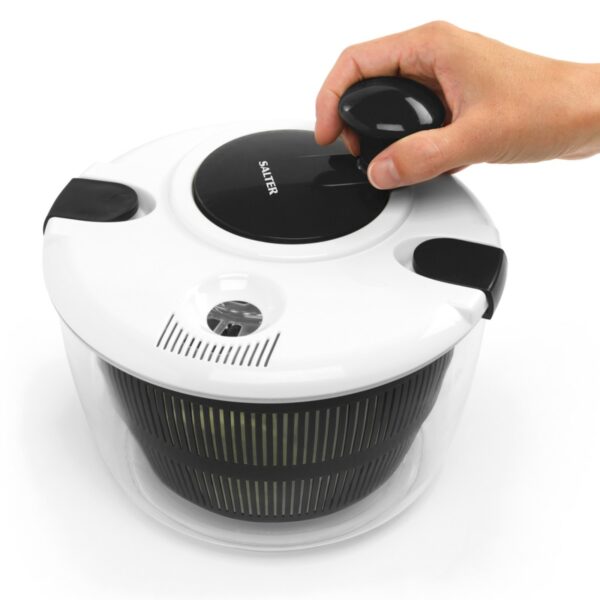 Salter BW12003EU7 3.5L Salad Spinner White - Image 3