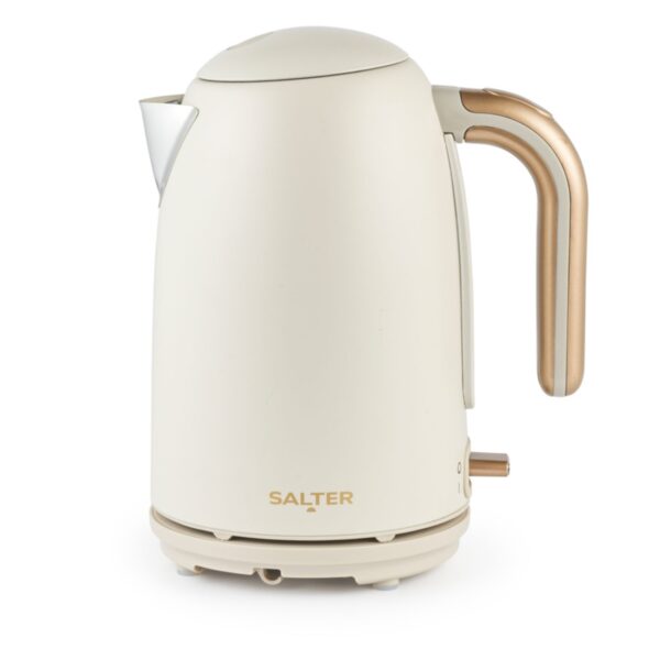 Salter 1.7L Pebble Rapid Boil Kettle Cream