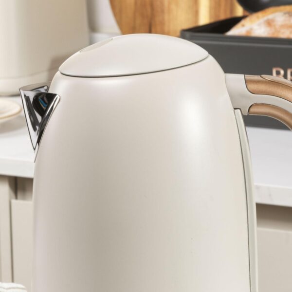 Salter EK6085OB 1.7L Pebble Rapid Boil Kettle Cream - Image 3