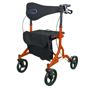 Falcon XL Folding Lightweight Rollator in Burnt Orange Only 5.9kg Brand New Falcon XL Folding Lightweight Rollator in Burnt Orange Only 5.9kg Brand New