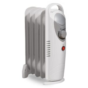 Daewoo HEA1143 650W Mini Oil Filled Radiator Daewoo 650W Mini Oil Filled Radiator