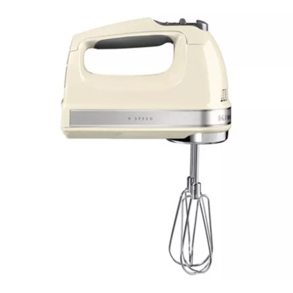 Kitchen Aid 9 Speed Hand Mixer Cream