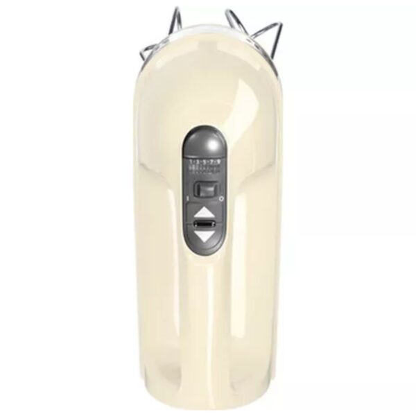 Kitchen Aid 5KHM9212BAC 9 Speed Hand Mixer Cream - Image 2
