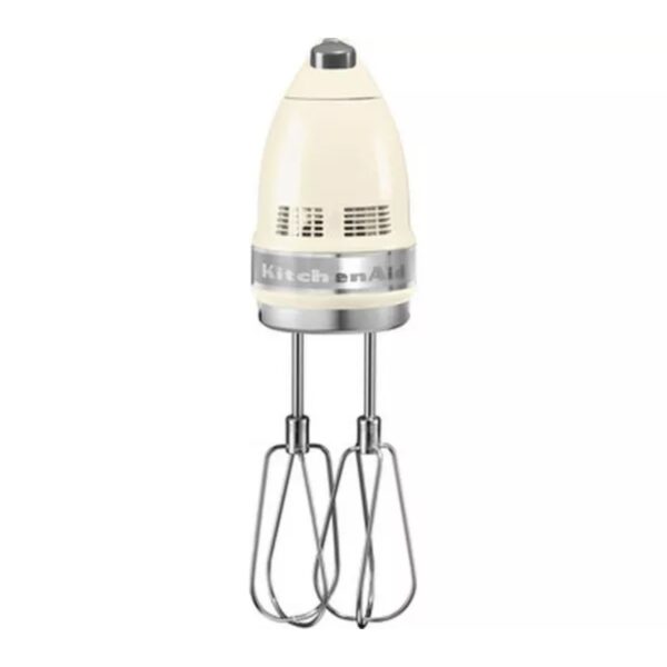 Kitchen Aid 5KHM9212BAC 9 Speed Hand Mixer Cream - Image 3