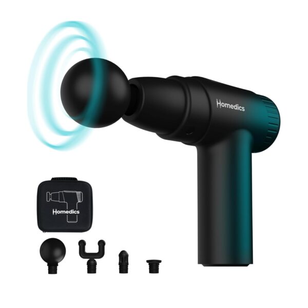 Homedics  PGM-45BK  Novo Massager With 4 Attachments PGM-45BK