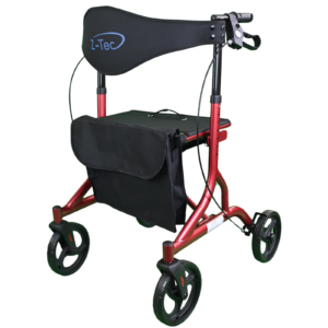 Falcon XL Folding Lightweight Rollator in Fire Red Only 5.9kg Brand New Falcon XL Folding Lightweight Rollator in Fire Red Only 5.9kg Brand New