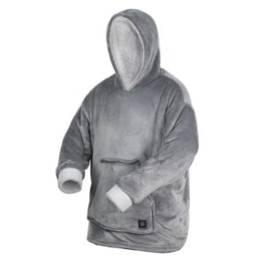 Daewoo Oversized Heated Hoodie Grey