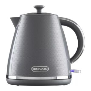 Daewoo SDA2625 1.7L 3KW Pyramid Kettle Grey Daewoo 1.7L 3KW Pyramid Kettle Grey