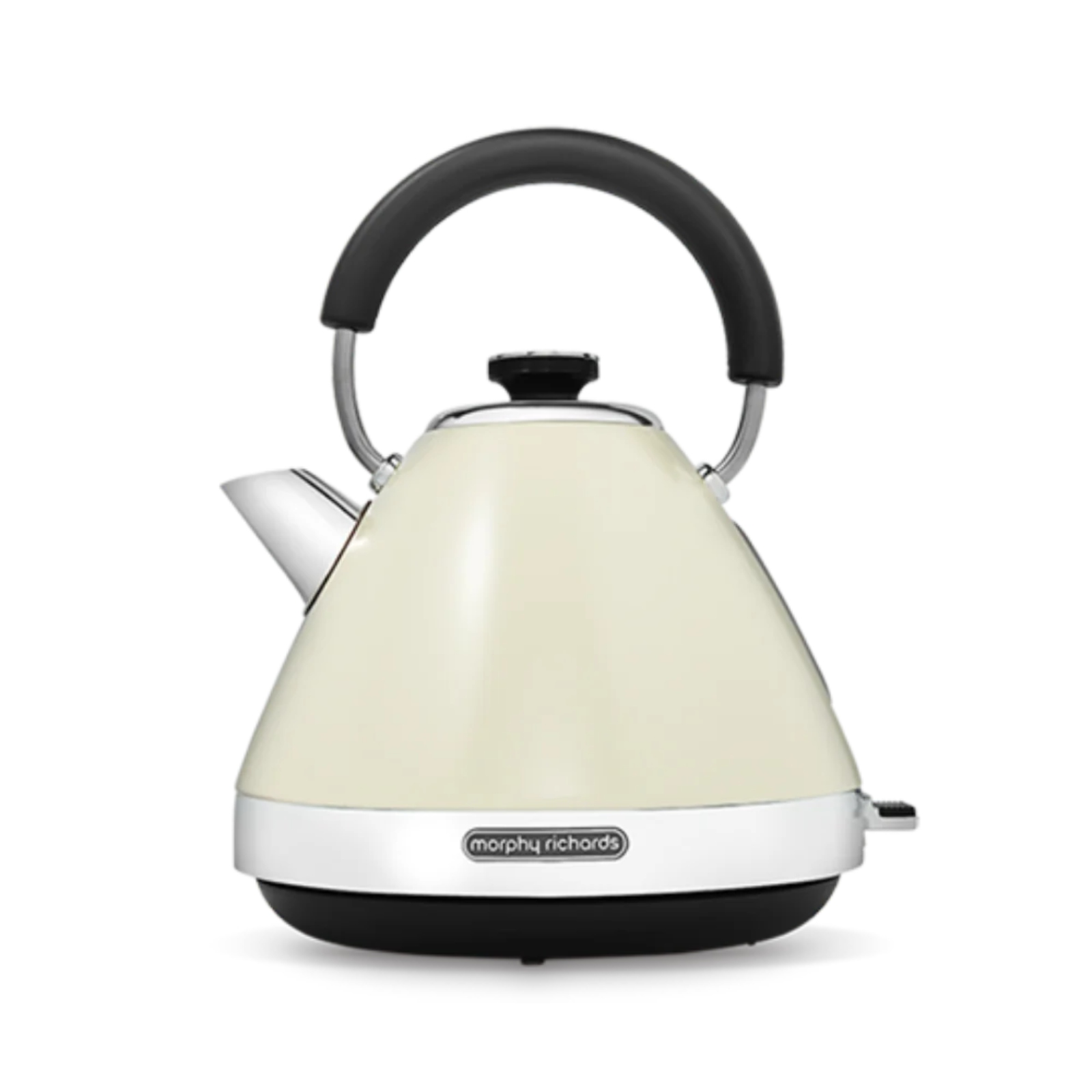 Morphy Richards 100132 Venture 1.5L Pyramid Kettle Cream Morphy Richards Venture 1.5L Pyramid Kettle Cream