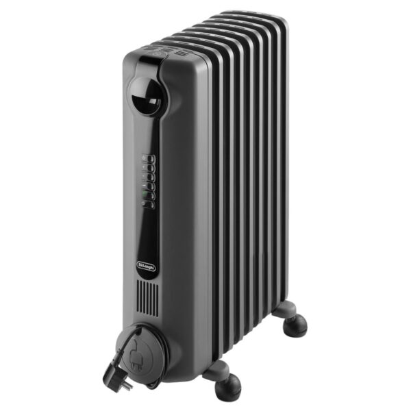 De' Longhi TRRS0920E.G Radia S Digital 9fins  Digital Oil Radiator Grey