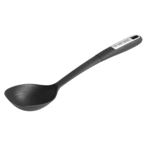 The Hairy Bikers KGT1513 Nylon Solid Spoon Black The Hairy Bikers Nylon Solid Spoon Black