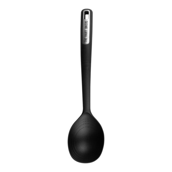The Hairy Bikers KGT1513 Nylon Solid Spoon Black - Image 2