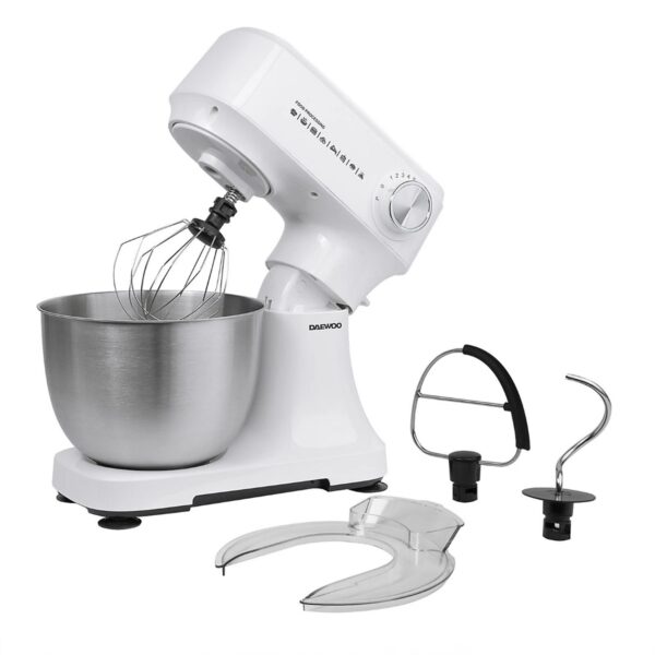 Daewoo 600W 3.5L Stand Mixer White