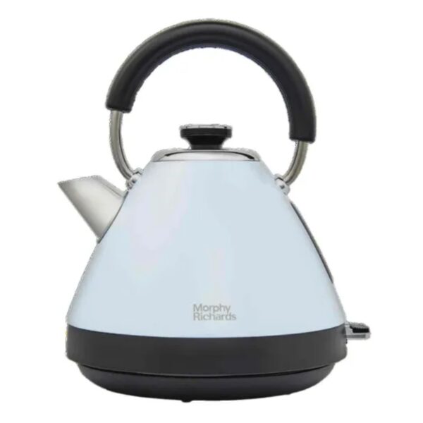 Morphy Richards Venture 1.5L Pyramid Kettle Duck Egg