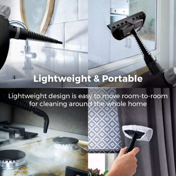 Tower T134000PL THS10 Handheld Steam Cleaner Black - Image 4